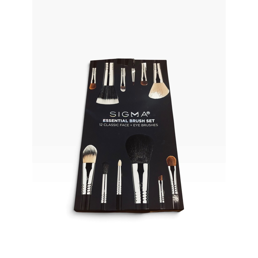 Sigma Essential Brush Set, 11 Classic Face + Eye Brushes READ
